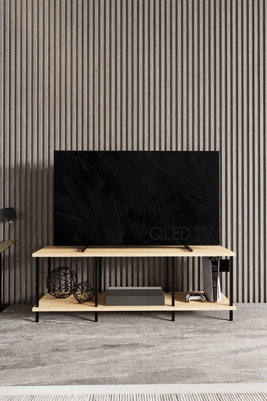 KODIGU 120x30 TV Sehpası - TV Sehpası - 120cm x 30cm x 41cm TV Sehpası - Çevir Kur TV Sehpası | TV Ünitesi