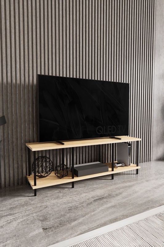 KODIGU 120x30 TV Sehpası - TV Sehpası - 120cm x 30cm x 41cm TV Sehpası - Çevir Kur TV Sehpası | TV Ünitesi