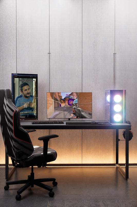 KODIGU 160x70cm Oyuncu Masası | 160x70 Gaming Desk | Geniş Oyuncu Masası | 70cm Derinlik Oyuncu Masası