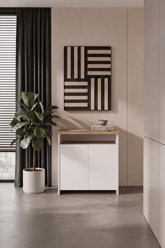 KODIGU Palma Ofis Takımı | 140x60cm Ofis Çalışma Masası | Ofis Dolabı | Sehpa | Ofis Set | 3 Parça Ofis Masa Takımı