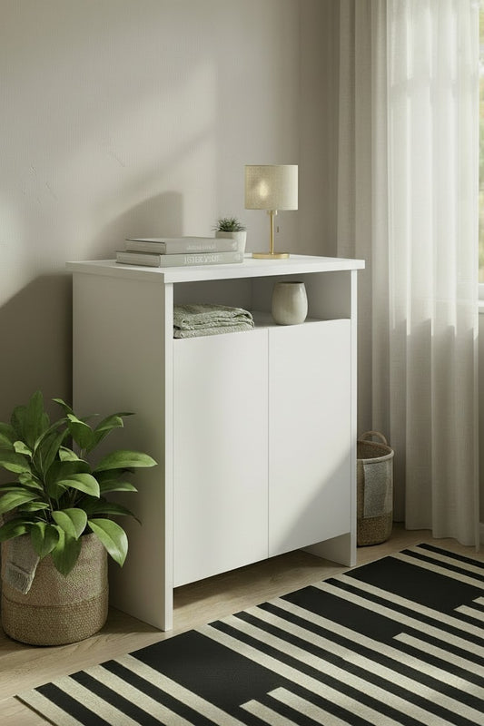KODIGU POP Çok Amaçlı Dolap | Kahve Köşesi-Banyo Dolabı | 77cm Yükseklik 60cm Genişlik 36cm Derinlik |