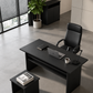 KODIGU Palma Ofis Takımı | 140x60cm Ofis Çalışma Masası | Ofis Dolabı | Sehpa | Ofis Set | 3 Parça Ofis Masa Takımı