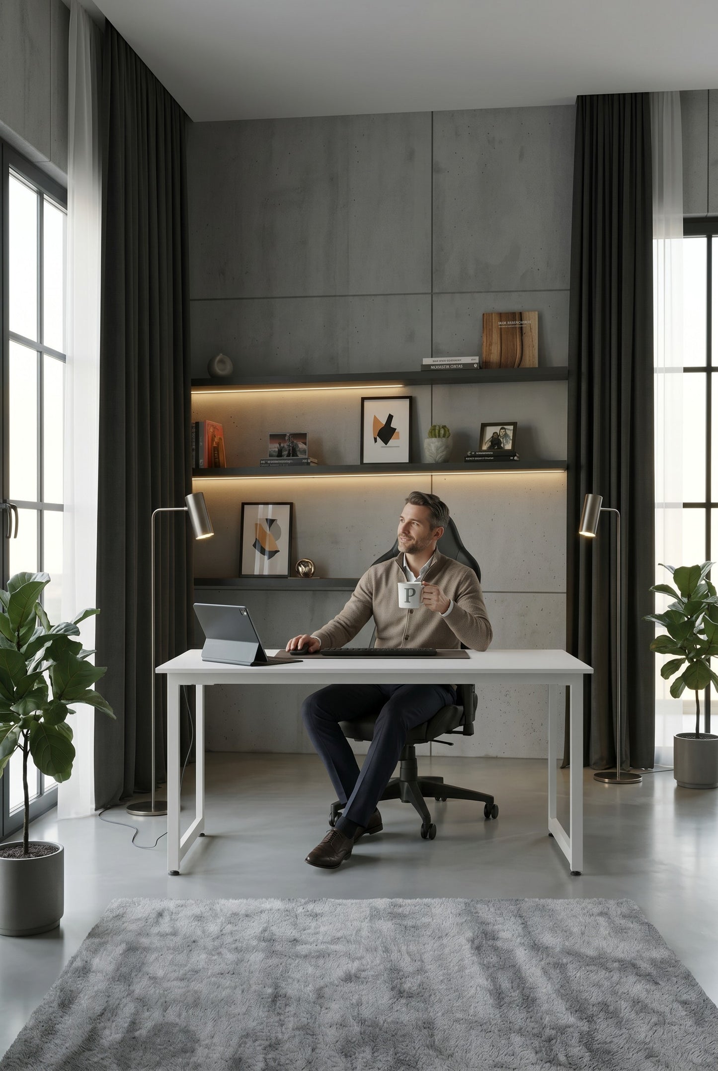 KODIGU 160x70cm Oyuncu Masası | 160x70 Gaming Desk | Geniş Oyuncu Masası | 70cm Derinlik Oyuncu Masası