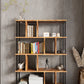 KODIGU 5 Raflı Kitaplık - Kitaplık - 130cm x 90cm x 30cm Kitaplık - Çevir Kur Kitaplık | Kitaplık