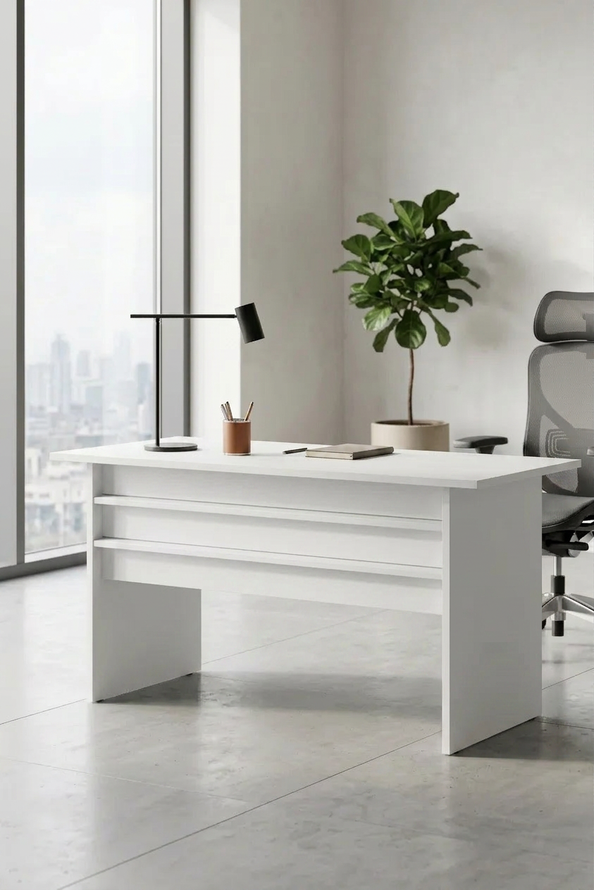 KODIGU Palma Serisi Ofis Çalışma Masası - Ofisdesk Palma - Beyaz
