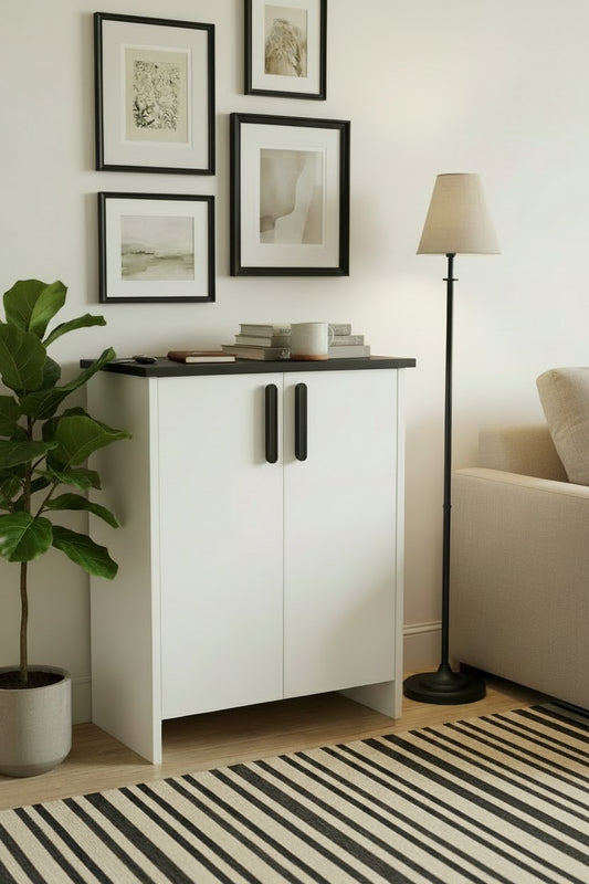 KODIGU PON Çok Amaçlı Dolap | Kahve Köşesi-Banyo Dolabı | 77cm Yükseklik 60cm Genişlik 36cm Derinlik |