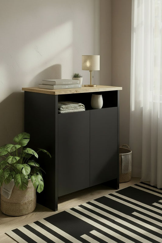 KODIGU POP Çok Amaçlı Dolap | Kahve Köşesi-Banyo Dolabı | 77cm Yükseklik 60cm Genişlik 36cm Derinlik |