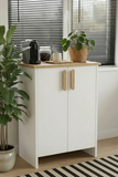 KODIGU PON Çok Amaçlı Dolap | Kahve Köşesi-Banyo Dolabı | 77cm Yükseklik 60cm Genişlik 36cm Derinlik |