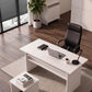 KODIGU Palma Ofis Takımı | 140x60cm Ofis Çalışma Masası | Ofis Dolabı | Sehpa | Ofis Set | 3 Parça Ofis Masa Takımı