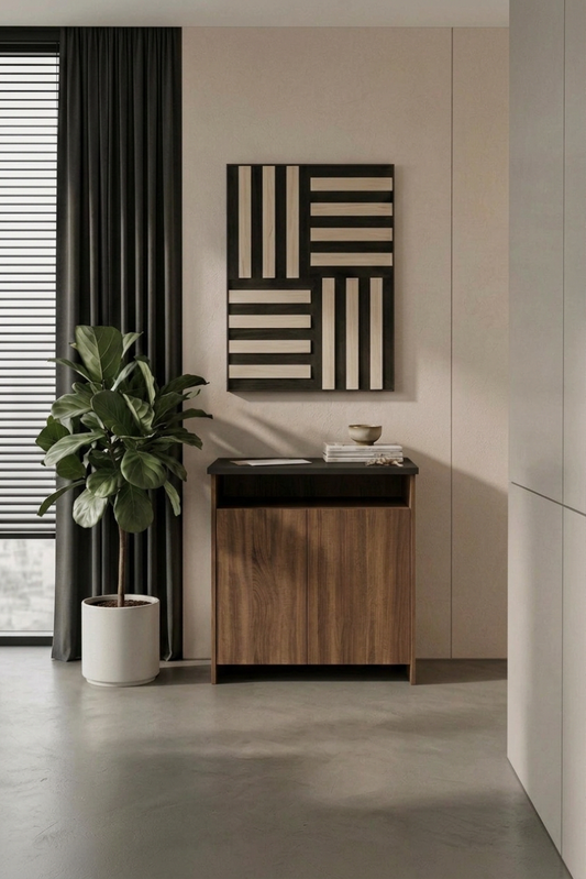 KODIGU Palma Ofis Takımı | 140x60cm Ofis Çalışma Masası | Ofis Dolabı | Sehpa | Ofis Set | 3 Parça Ofis Masa Takımı