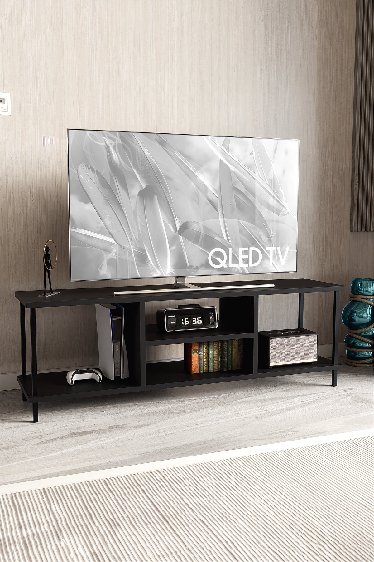 KODIGU 120cm x 30cm TV Sehpa & Ünite | TV Sehpası | TV Ünitesi | TV Ünite & Sehpa