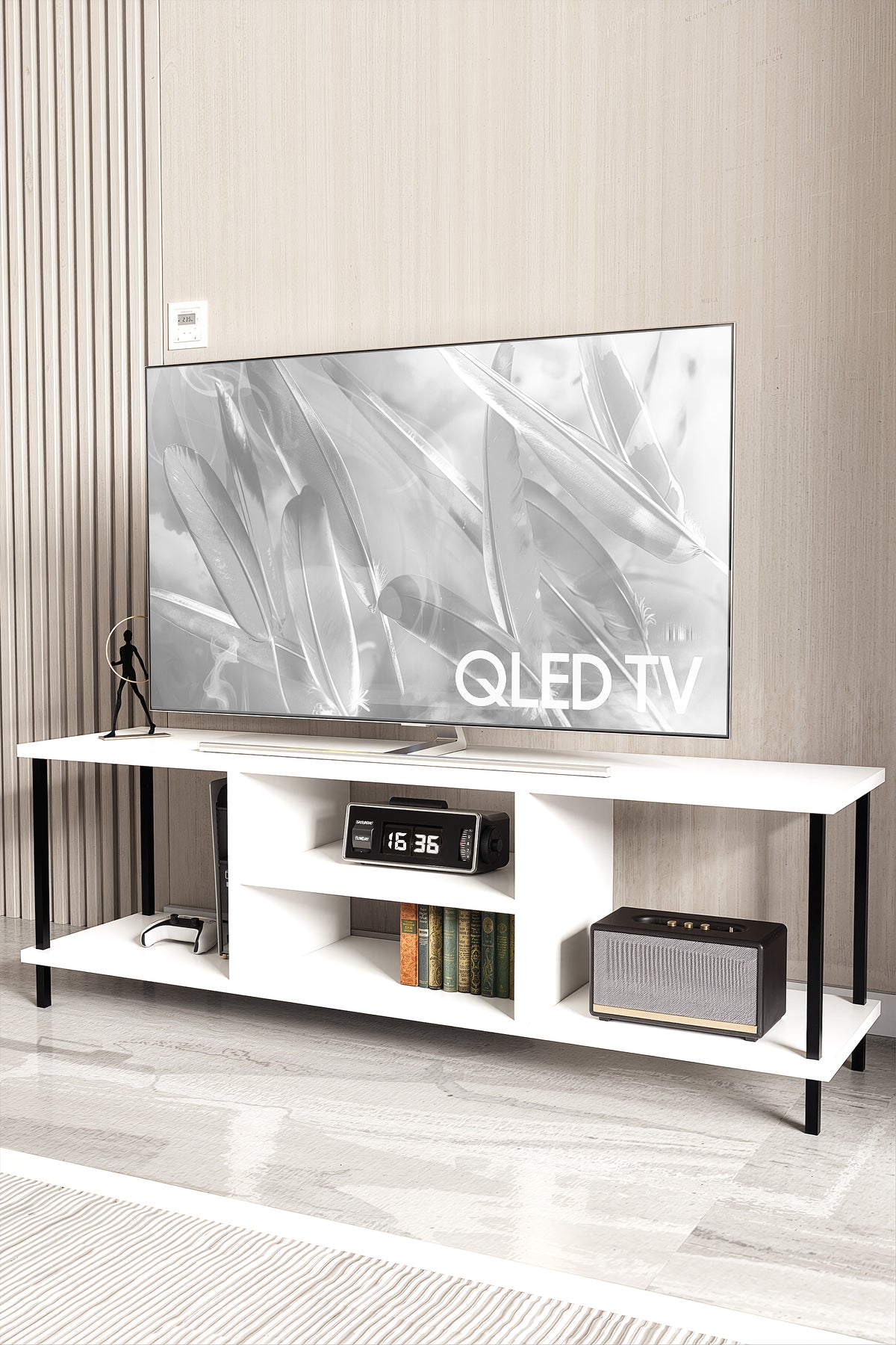 KODIGU 120cm x 30cm TV Sehpa & Ünite | TV Sehpası | TV Ünitesi | TV Ünite & Sehpa