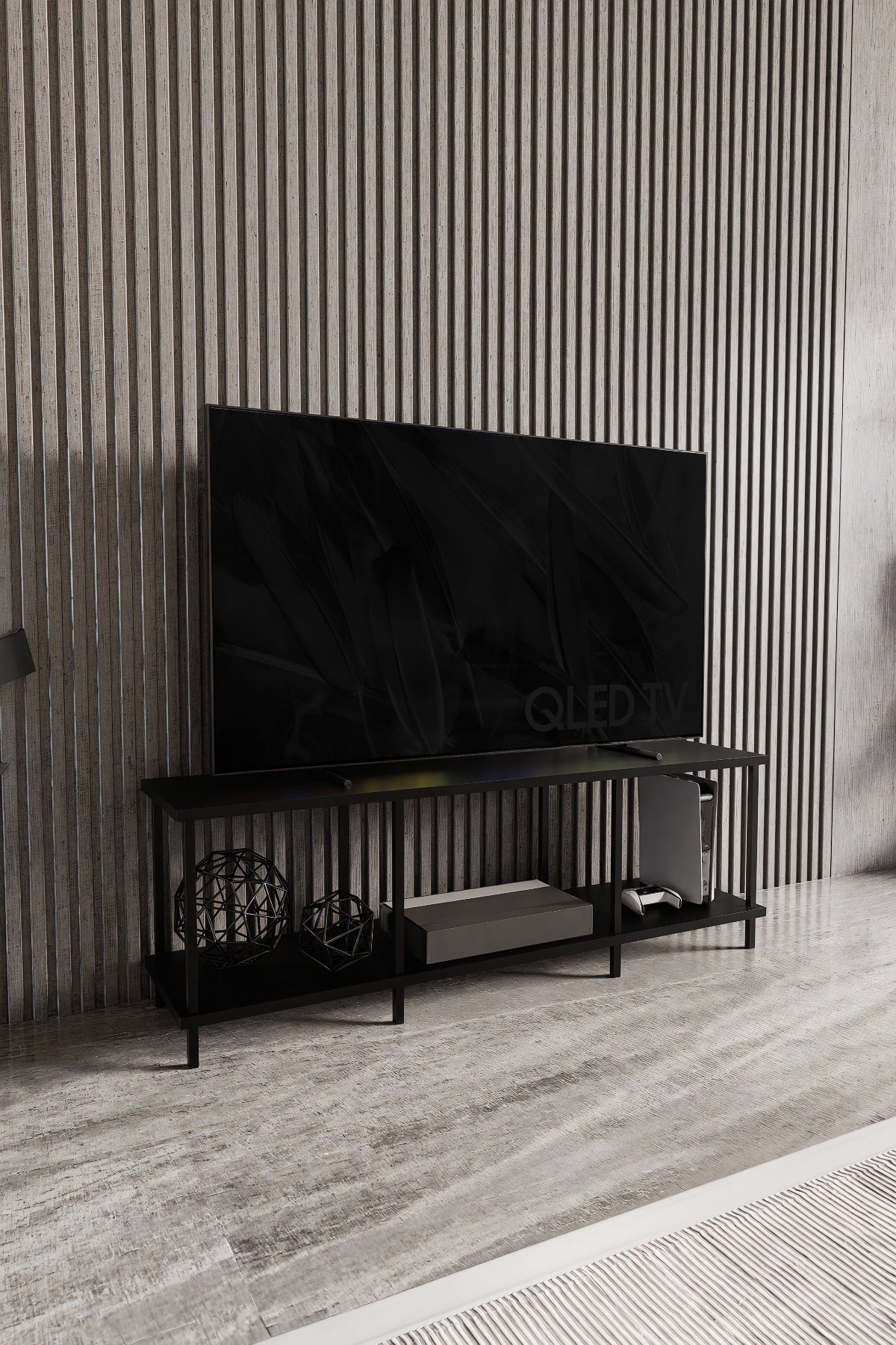KODIGU 120x30 TV Sehpası - TV Sehpası - 120cm x 30cm x 41cm TV Sehpası - Çevir Kur TV Sehpası | TV Ünitesi