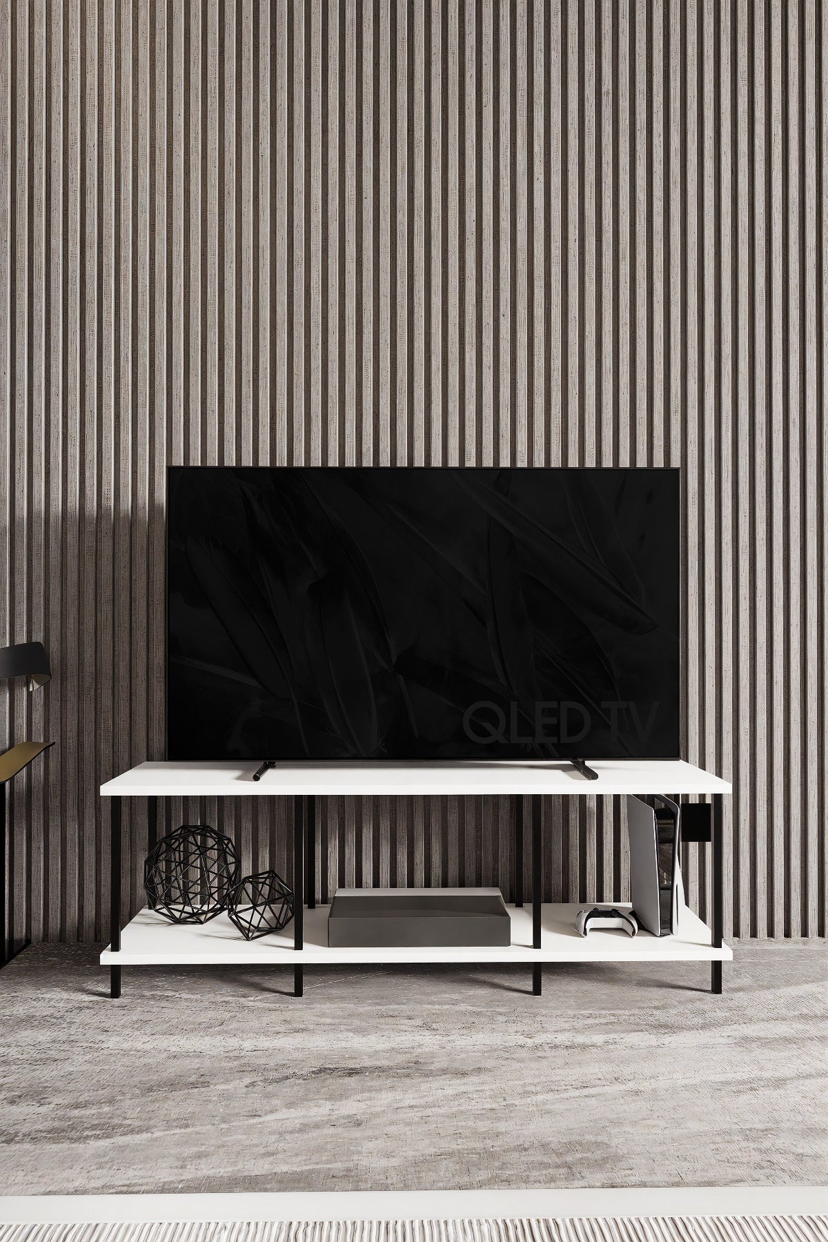 KODIGU 120x30 TV Sehpası - TV Sehpası - 120cm x 30cm x 41cm TV Sehpası - Çevir Kur TV Sehpası | TV Ünitesi