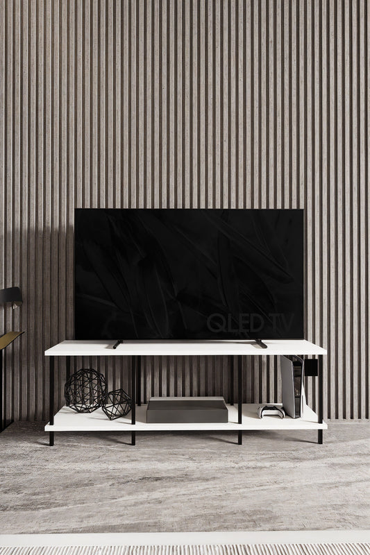 KODIGU 120x30 TV Sehpası - TV Sehpası - 120cm x 30cm x 41cm TV Sehpası - Çevir Kur TV Sehpası | TV Ünitesi