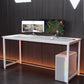 KODIGU 160x60cm Oyuncu Masası - Gamer Desk - Gaming Masa - Bilgisayar Masası | 160cm x 60cm | Ayarlı Ayak Beyaz Beyaz