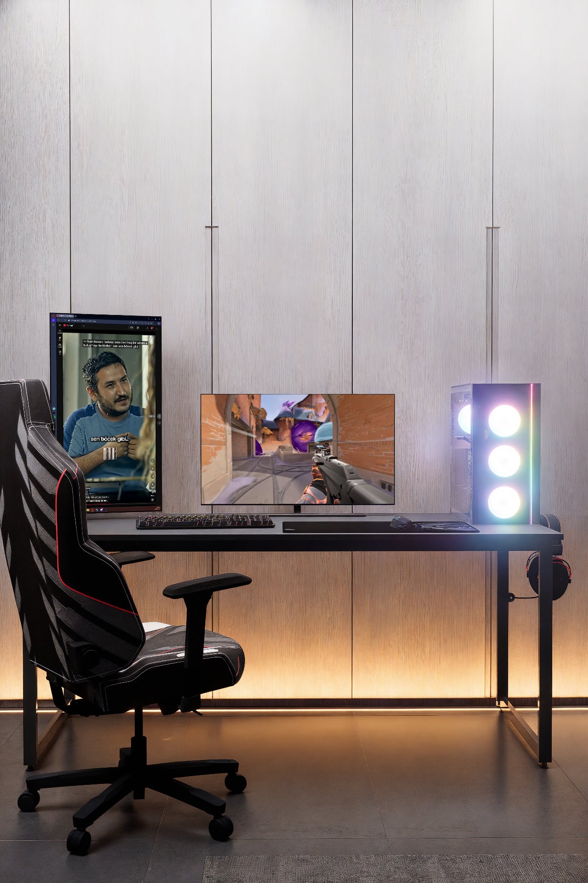 KODIGU 160x70cm Oyuncu Masası | 160x70 Gaming Desk | Geniş Oyuncu Masası | 70cm Derinlik Oyuncu Masası