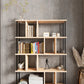 KODIGU 5 Raflı Kitaplık - Kitaplık - 130cm x 90cm x 30cm Kitaplık - Çevir Kur Kitaplık | Kitaplık Meşe