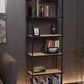 KODIGU 6 Raflı Kitaplık - Kitaplık - 60cm x 30cm x 160cm Kitaplık - Çevir Kur Kitaplık Meşe