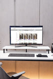 KODIGU 90x20cm Monitör Standı | Ergonomik Monitör Standı | Boyun için Monitör Standı