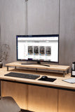 KODIGU 90x20cm Monitör Standı | Ergonomik Monitör Standı | Boyun için Monitör Standı