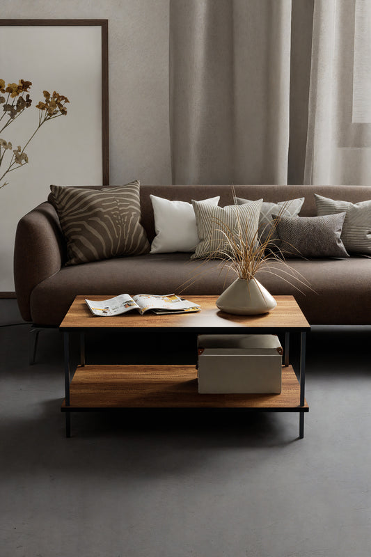KODIGU 90x60 Orta Sehpa - Orta Sehpa- 60cm x 90cm x 42cm Orta Sehpa- Çevir Kur Orta Sehpa | Orta Sehpa