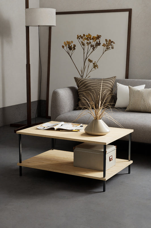 KODIGU 90x60 Orta Sehpa - Orta Sehpa- 60cm x 90cm x 42cm Orta Sehpa- Çevir Kur Orta Sehpa | Orta Sehpa