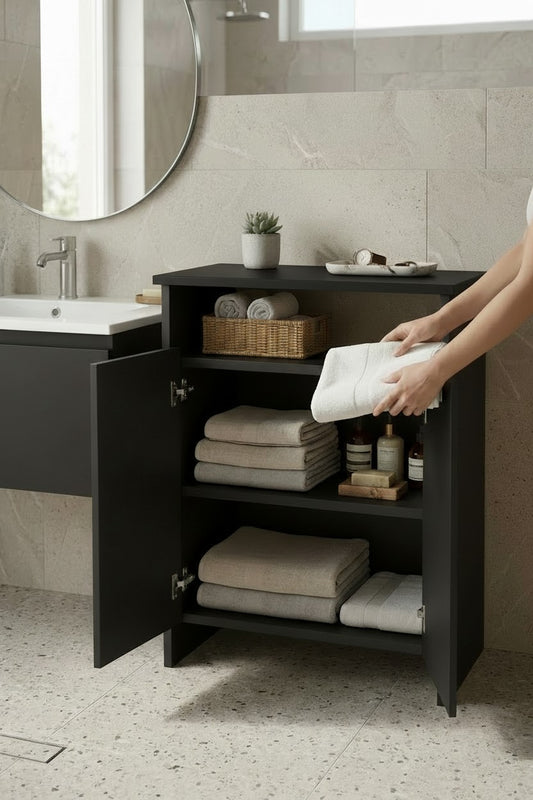 KODIGU POP Çok Amaçlı Dolap | Kahve Köşesi-Banyo Dolabı | 77cm Yükseklik 60cm Genişlik 36cm Derinlik |